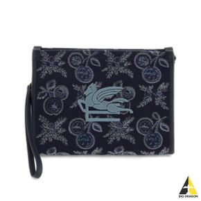 Jacquard Pouch with Apples_Medium Size(1H784 7568 0200) (애플 자카드 파우치 미디움)