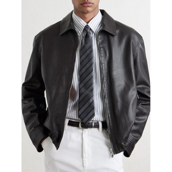 브루넬로쿠치넬리 7cm 실크 자카드 넥타이 46376663163097651