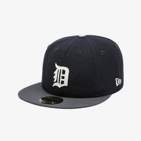 모자 UQC 14561919 MLB 쿠퍼스 타운 디트로이트 타이거즈 8 패널 시리즈 사이즈캡 네이비