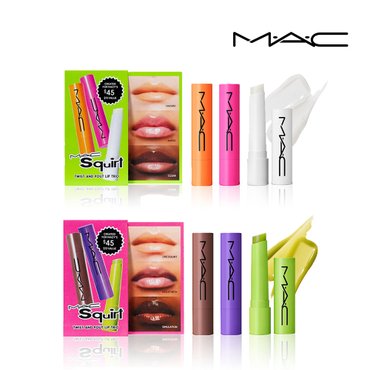  맥 MAC 메이크업 스쿼트 립밤 립글로스 잇글로스 3색 세트