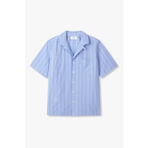 스트라이프 패치 포켓 셔츠 1915103007000