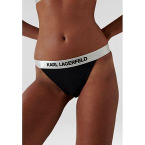4480360 KARL LAGERFELD Bikini bottoms - black 74990410