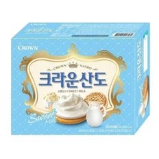크라운 산도 스윗밀크 161g x 2개