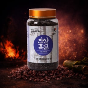 9회자죽염 고체알갱이 500g 프리미엄 미네랄 대용량 융용소금
