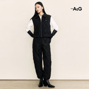 [최초가 69900원] 25FW 퀼팅 커브드 팬츠