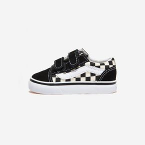 VN0A38JNP0S VANS 반스 올드 스쿨 벨크로 - 프라이머리 체크 블랙화이트 (PRIMARY CHECK) BLACKw