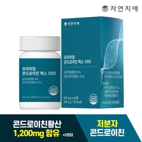 프리미엄 콘드로이친 맥스 1200 670mg x 60정 x 1개