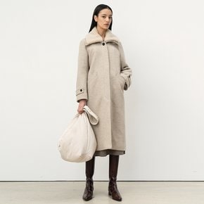 [FW20] Midwinter Coat Ivory-Melange