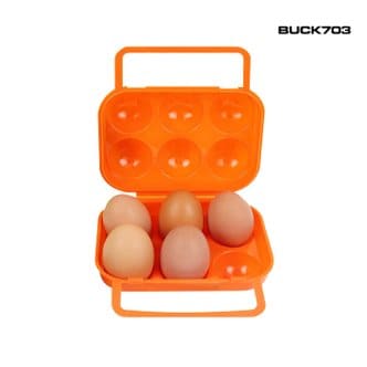벅703 계란케이스 6구/휴대용 계란케이스/캠핑용품