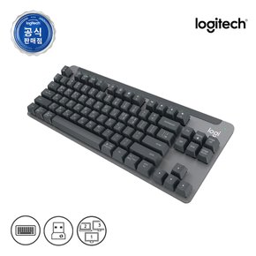 로지텍코리아 로지텍 시그니처 K855 무선 블루투스 기계식 TKL 키보드(적축)