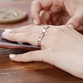 18kGOLD [커플링 남+여] P3476