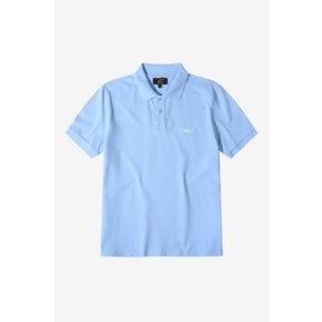 TOUNY - POLO PATCH T-shirt_LIGHT BLUE_LRTA0TS91U (남녀공용)