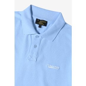 TOUNY - POLO PATCH T-shirt_LIGHT BLUE_LRTA0TS91U (남녀공용)