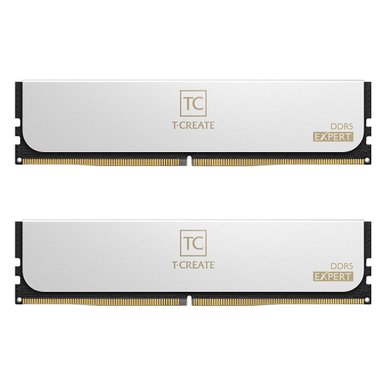 [서린공식] TEAMGROUP T-CREATE DDR5-6000 CL34 EXPERT 화이트 패키지 64GB(32Gx2)