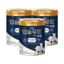 앱솔루트 산양 분유 2/3단계 750g 3캔