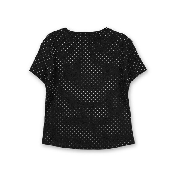We Love It Graphic Dot T-Shirts_Black