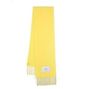 23FW 메종키츠네 머플러/스카프 LW06206WA0022 LEMON YELLOW