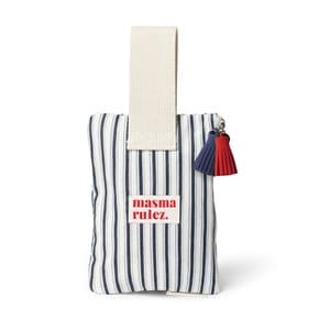 Strap pouch _ Navyline stripe