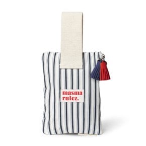 Strap pouch _ Navyline stripe