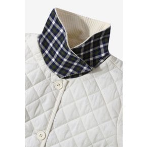 Women Padded Classic Jacket_IVORY_ LPVA0JP01WIV10