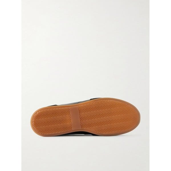 미스터 피 스웨이드 트리밍 가죽 스니커즈 46376663163066042