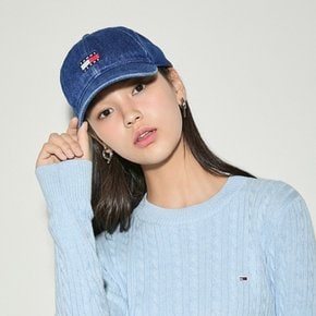 [공식][타미진스] [UNISEX] 헤리티지 데님 볼캡 (T32E7AHT02TMT20GY)