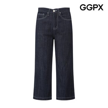 GGPX 썸머 8부 스트레이트 데님 팬츠 (GP7PT022F)