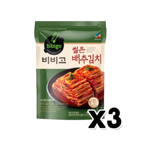 비비고 썰은배추김치 400g x 3개