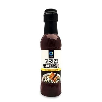  청정원 삼겹살 갈비 양파절임 소스 부추소스 300g (W896A0F)