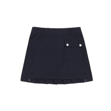 MARTINE GOLF [정상가 278000원]여성 시그니처 플리츠 스커트 네이비 (Q0BQ30249)