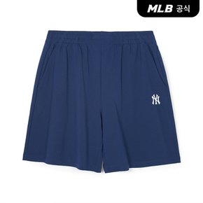 [코리아공식] [MLB] 베이직 스몰로고 냉감 5부 반바지 (3 COLOR)