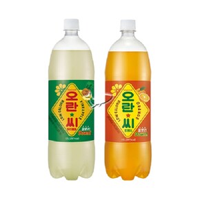 오란씨 1.5L 파인 12개+오렌지 12개 총24개