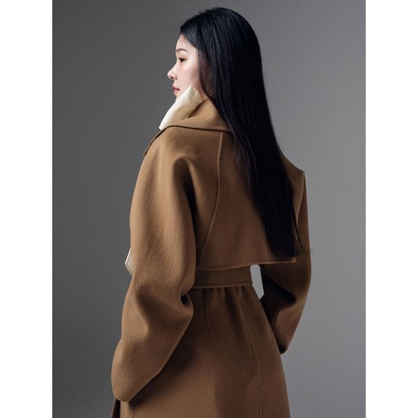 ADEL HANDMADE CASHMERE COAT - beige