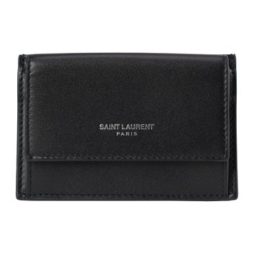  SAINT LAURENT 선 로랑 카드 케이스 552996 0U90 N 1000 클래식 블랙 블랙 []