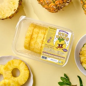 맛있는 파인애플 원통 슬라이스형 500g