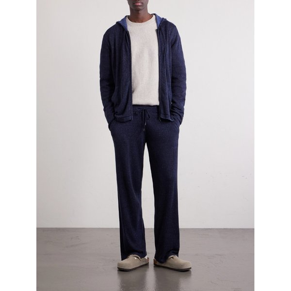 피아첸차 1733 스트레이트 실크 리넨 블렌드 드로우스트링 스웨트팬츠 46376663163073519