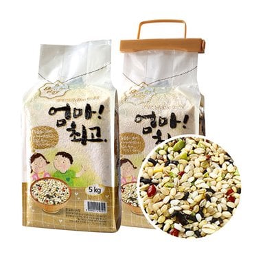 엄마최고 국산 혼합21곡 10kg/20kg (5kg진공포장)