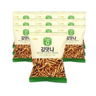 너만아는과자점 CW 청우 김맛나 110g x 10개 / 간식 전통과자