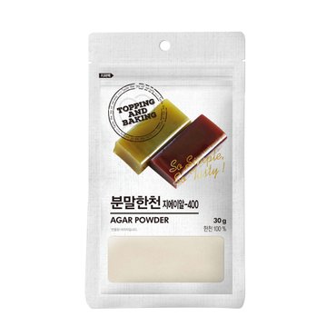  큐원 분말한천 30g