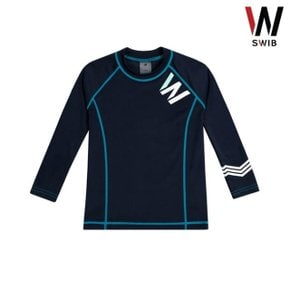 스위브 KIDS) 래쉬가드 BASIC RASHGUARD_WE2L11021-NV