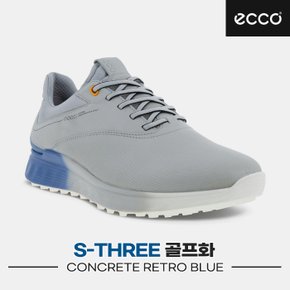 [에코코리아정품]2023 에코 S-쓰리(S-THREE) 골프화[콘크리트&레트로 블루][102944-60629][남성용]