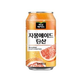 미닛메이드 자몽에이드 탄산 355ml/ 6캔