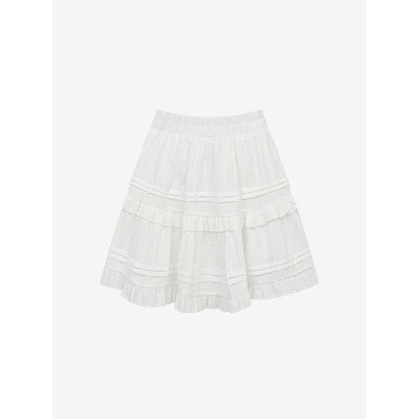 도트 프릴 미니 스커트 (TMSAD2341)