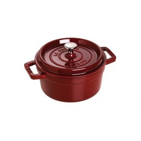 staub 18cm] IH La Cocotte Round 40509-819 스토우브 [피코 코콧 라운드 그레나딘 레드 양손