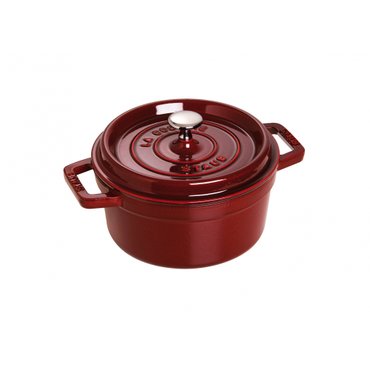  staub 18cm] IH La Cocotte Round 40509-819 스토우브 [피코 코콧 라운드 그레나딘 레드 양손