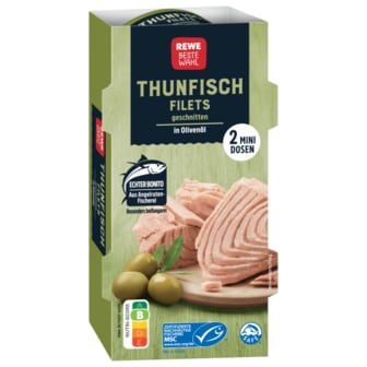  독일 REWE 레베 베스트발 참치 필레 올리브오일 80g