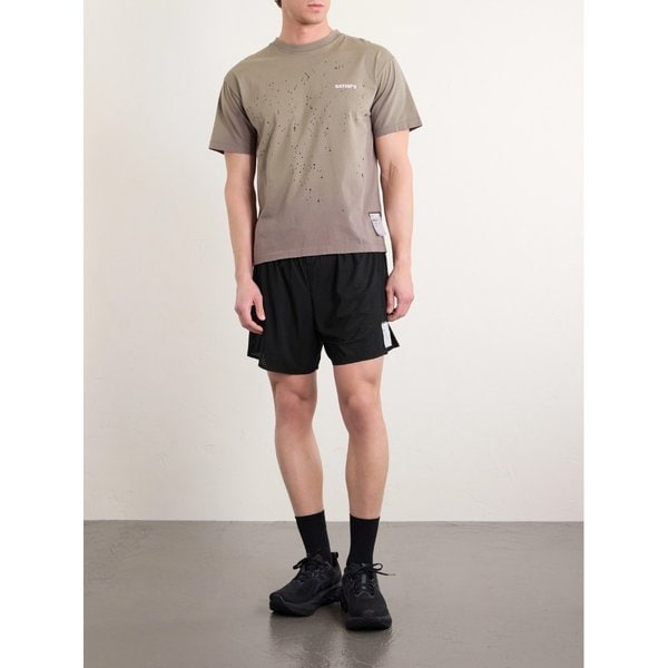 5인치 스트레이트 레그 로고 아플리케 스페이스-O 쇼츠 46376663163018361