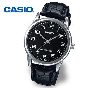 [정품] CASIO 카시오 MTP-V001L-1B 남성 정장 가죽시계