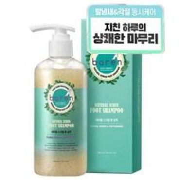  바렌 스크럽 풋 샴푸 플로럴 퍼퓸향 300ml, 1개입, 1개 2개