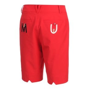 [MU스포츠] 여성 기본 5부 팬츠 (MU21322SS01_RED)